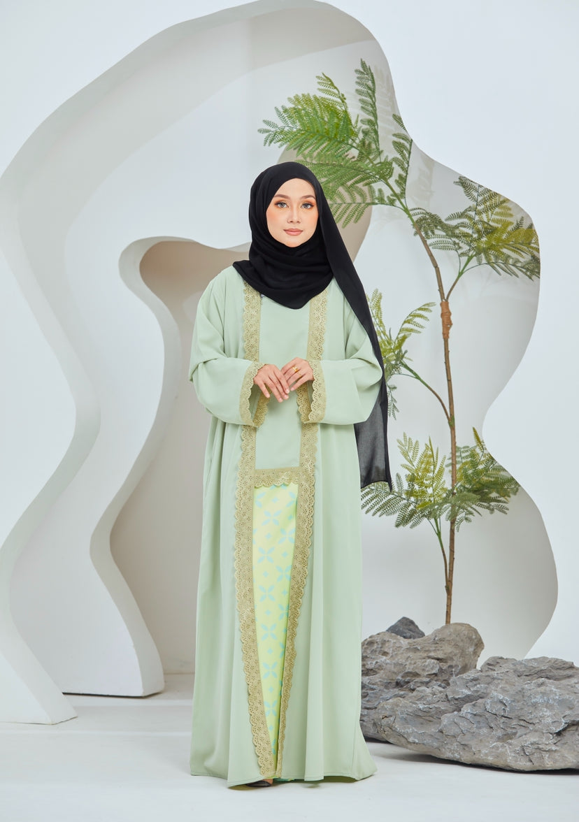 Ayesha Kebaya in Mint