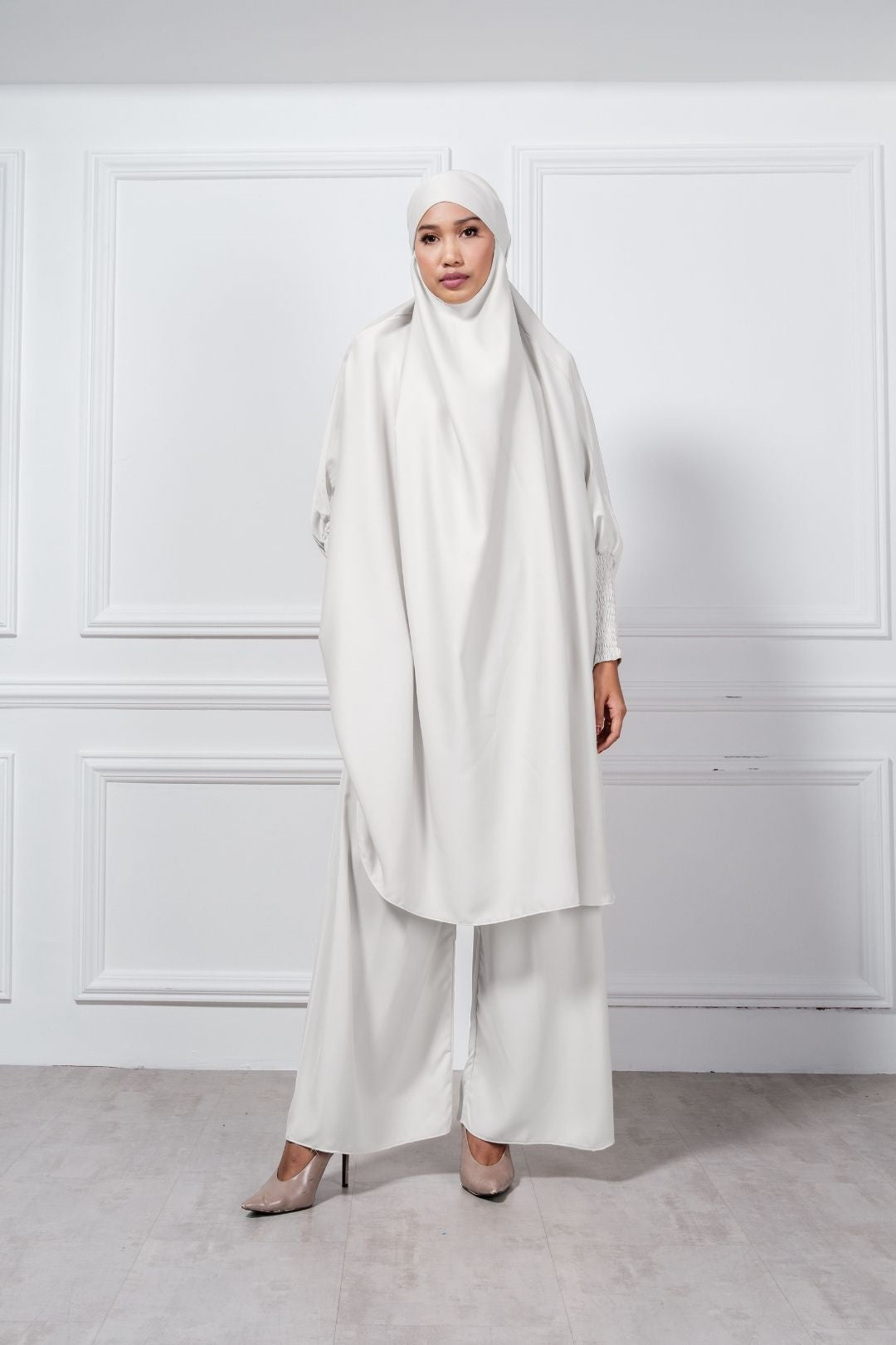 White jilbab hotsell