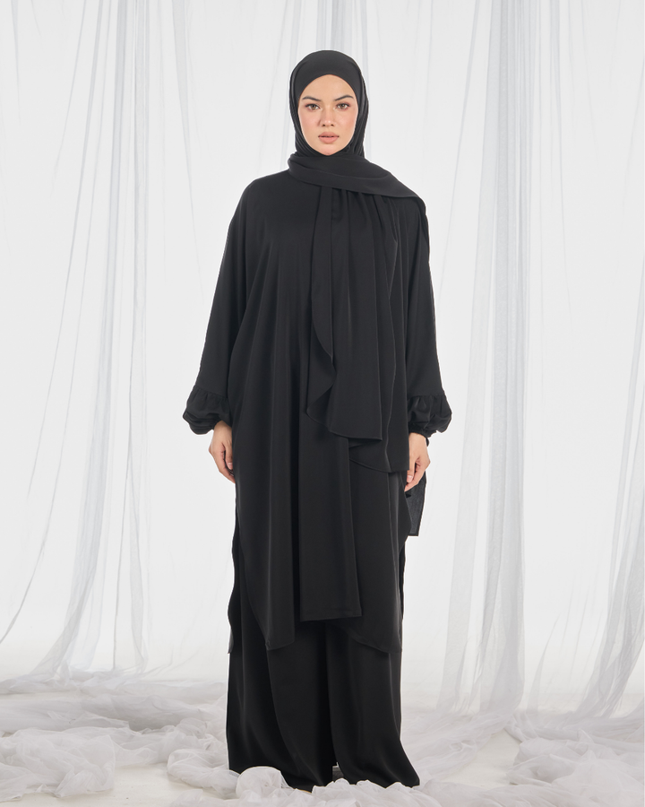 PO II : Hajar Pantsuit in Black