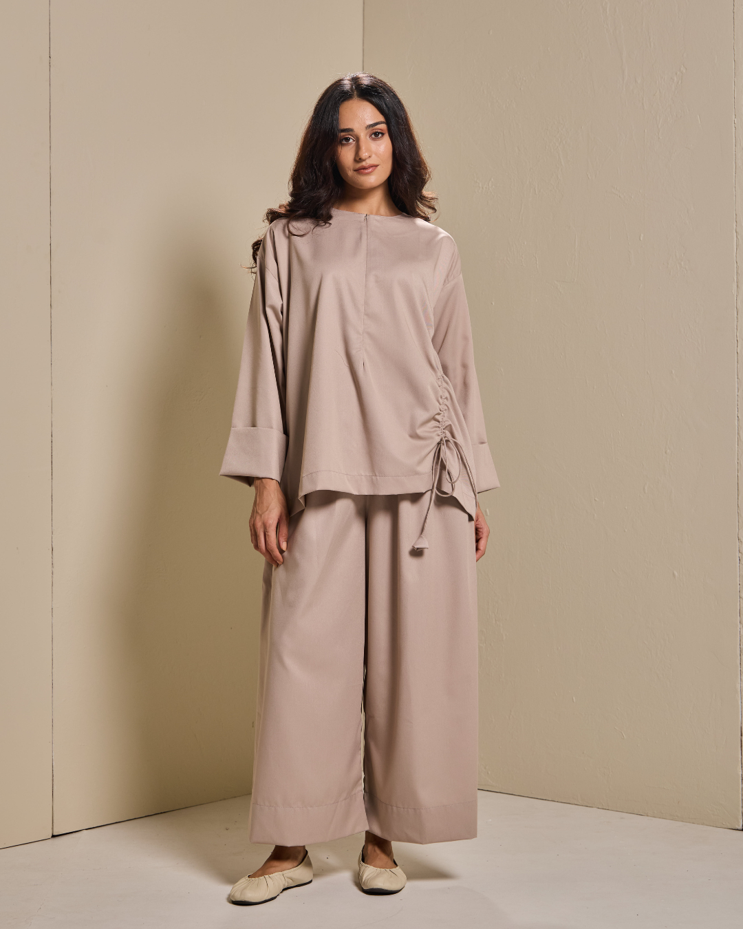 PO: Ziyana Pants Set in Sand