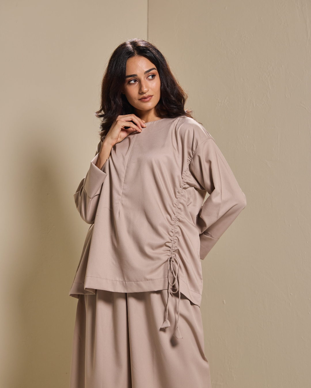 PO: Ziyana Pants Set in Sand
