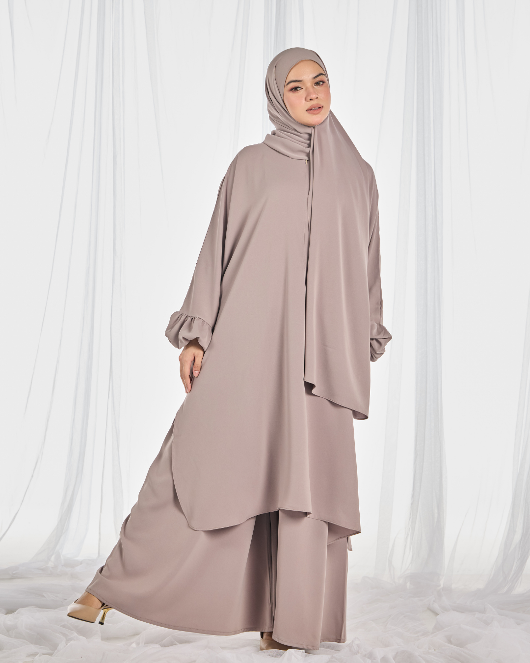 PO II : Hajar Pantsuit in Taupe