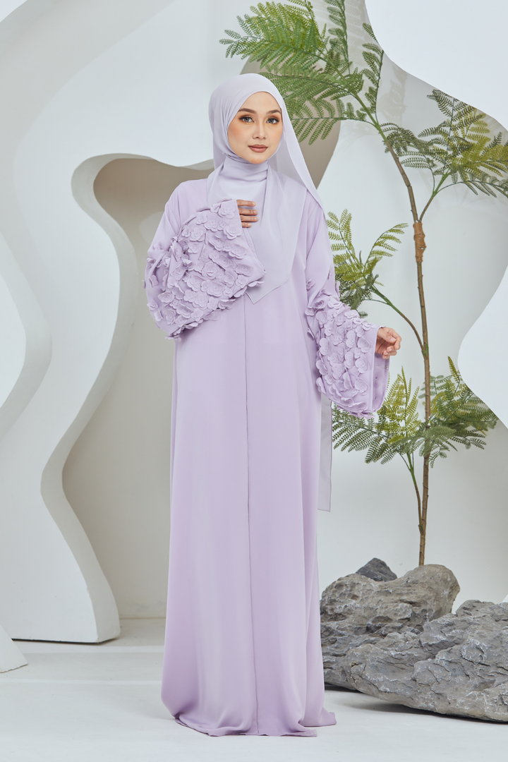 Diana Abaya in Lilac