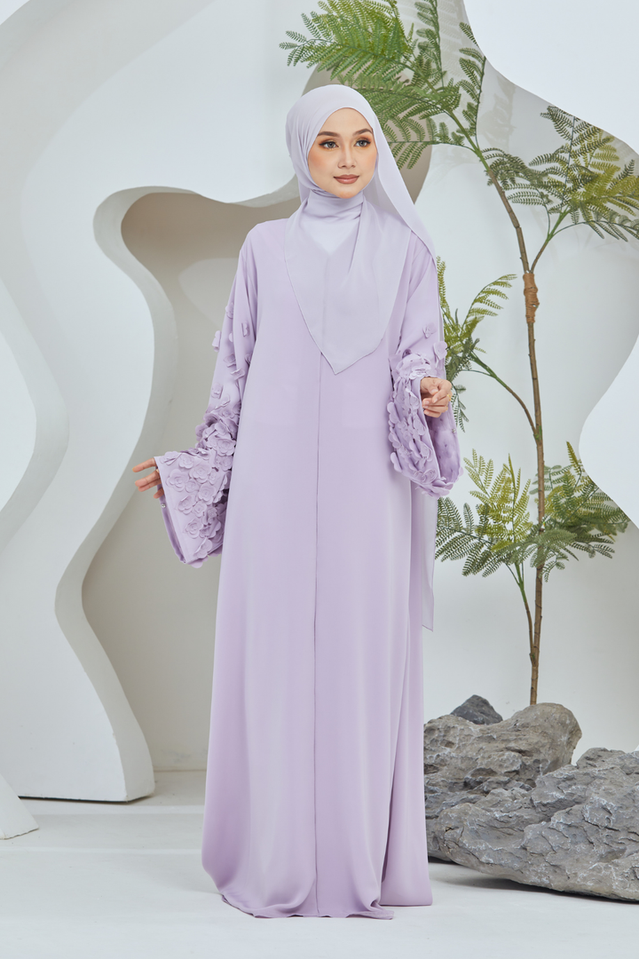 Diana Abaya in Lilac