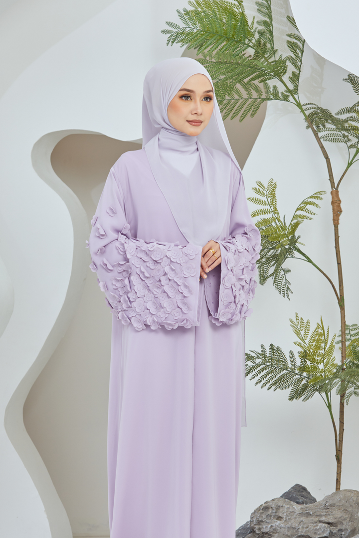 Diana Abaya in Lilac