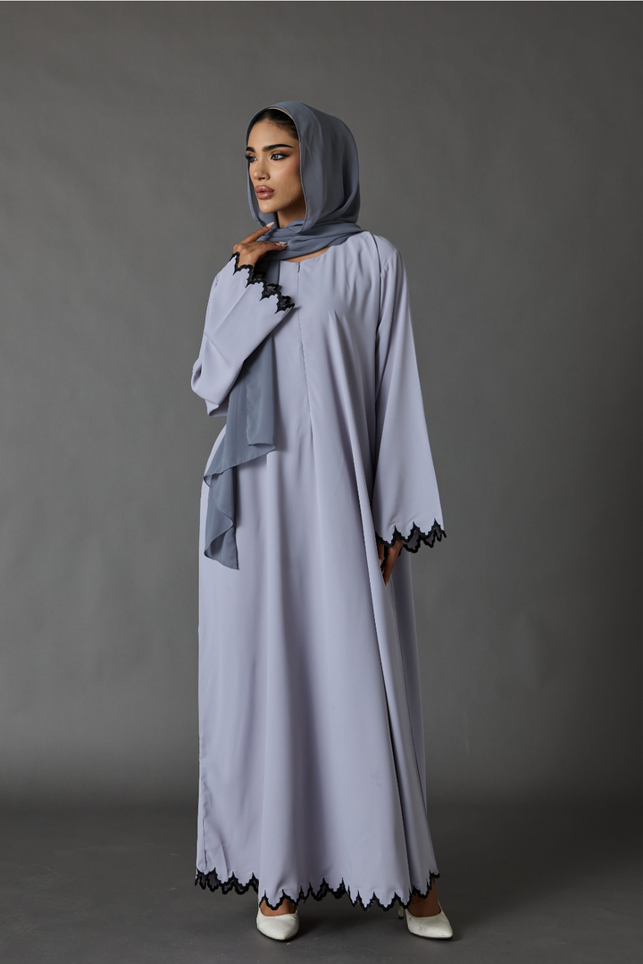 Elysia Abaya in Grey