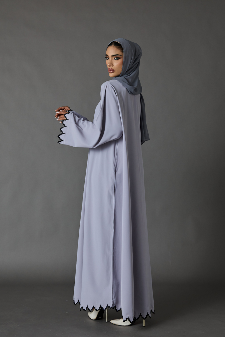 Elysia Abaya in Grey