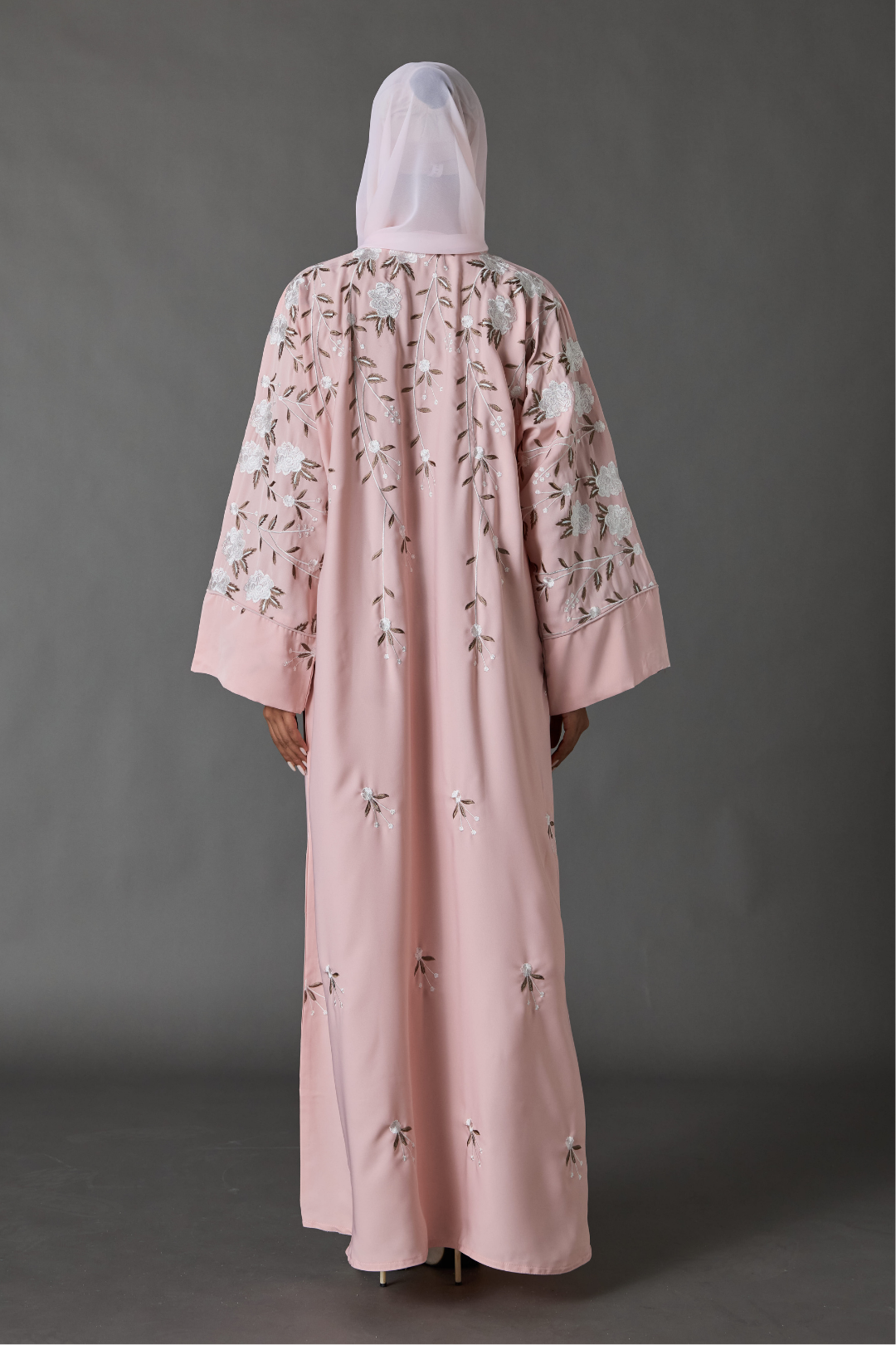 Hilya Abaya in Pink