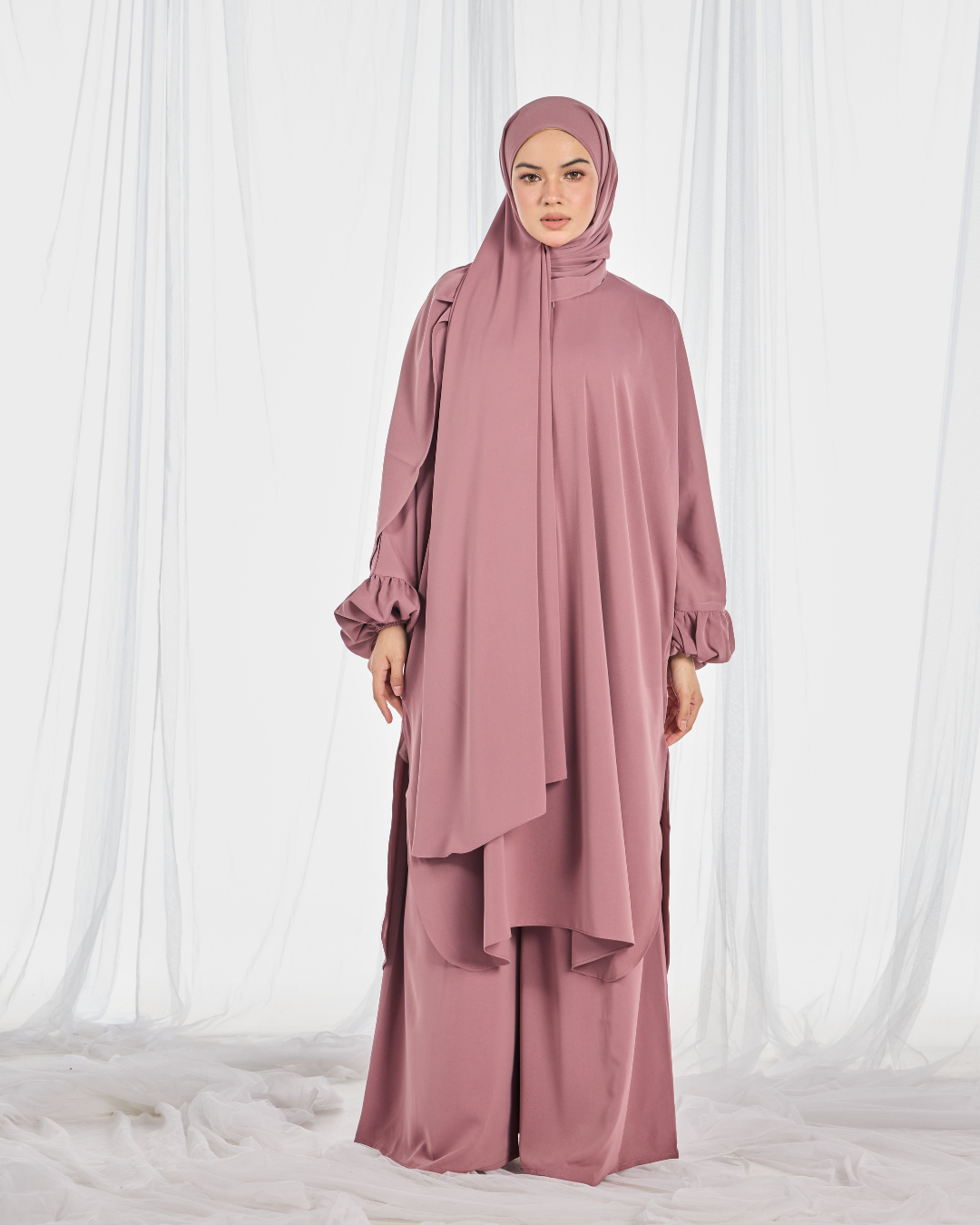 PO II : Hajar Pantsuit in Dusty Rose