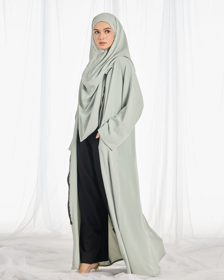 PO: Safa Khimar Umrah Set in Dusty Rose