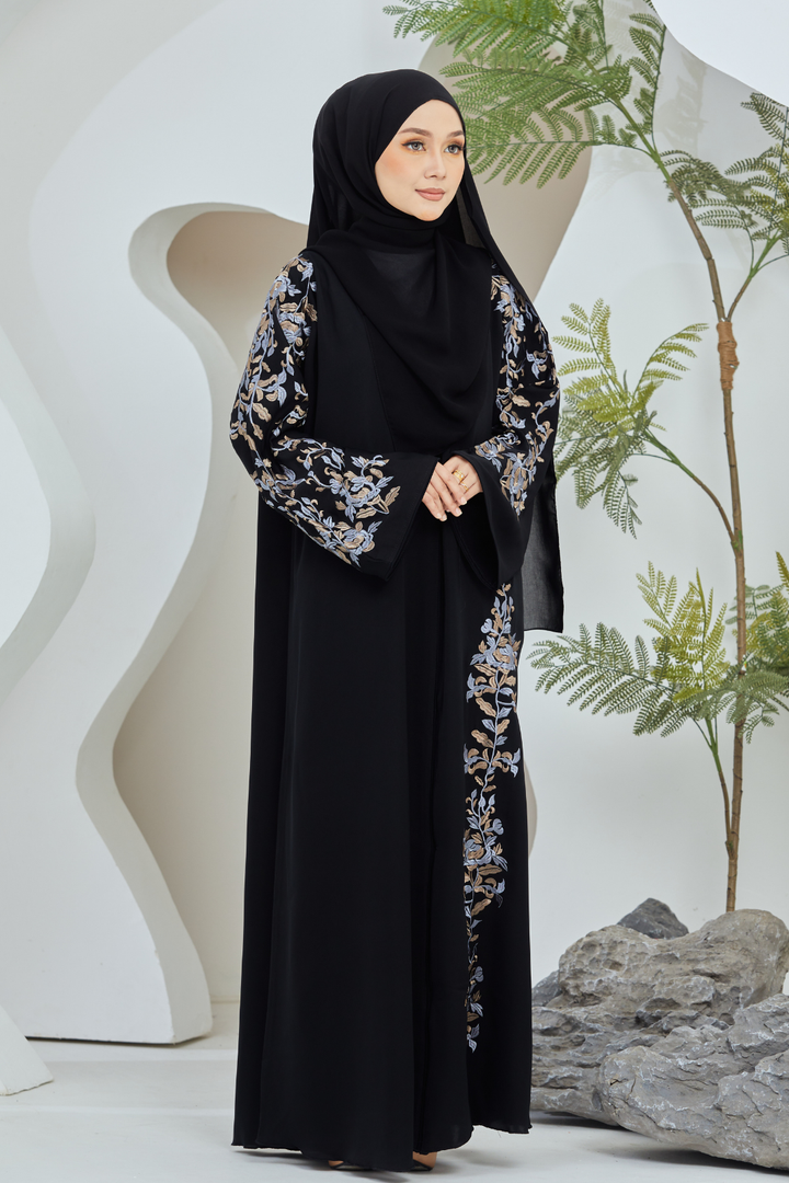 Celia Abaya in Black
