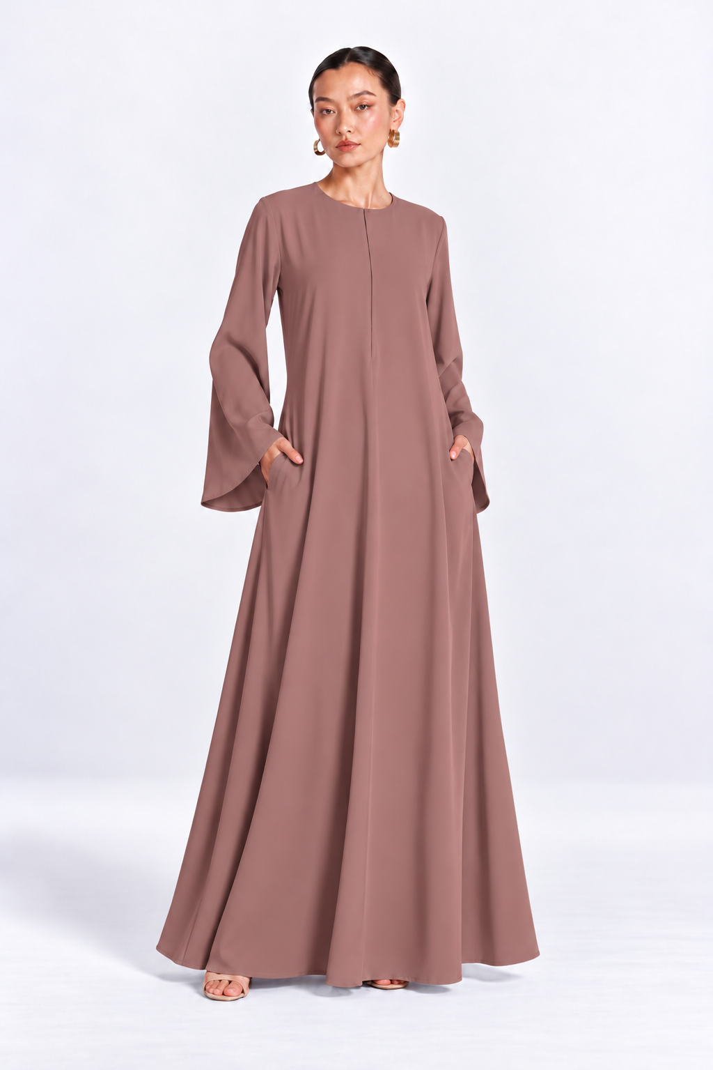 Basic Nidha Abaya Inner in Milo