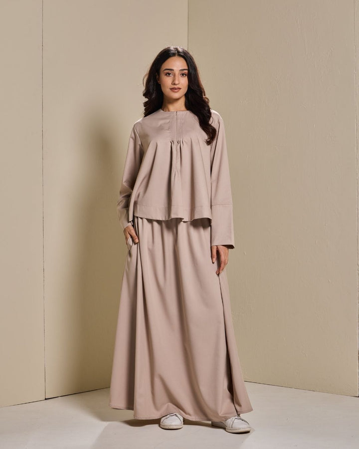 PO: Maya Skirt Set in Sand