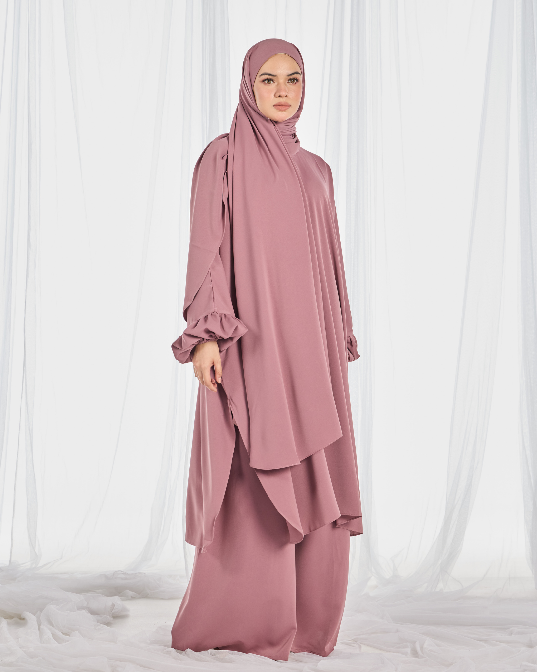 PO II : Hajar Pantsuit in Dusty Rose