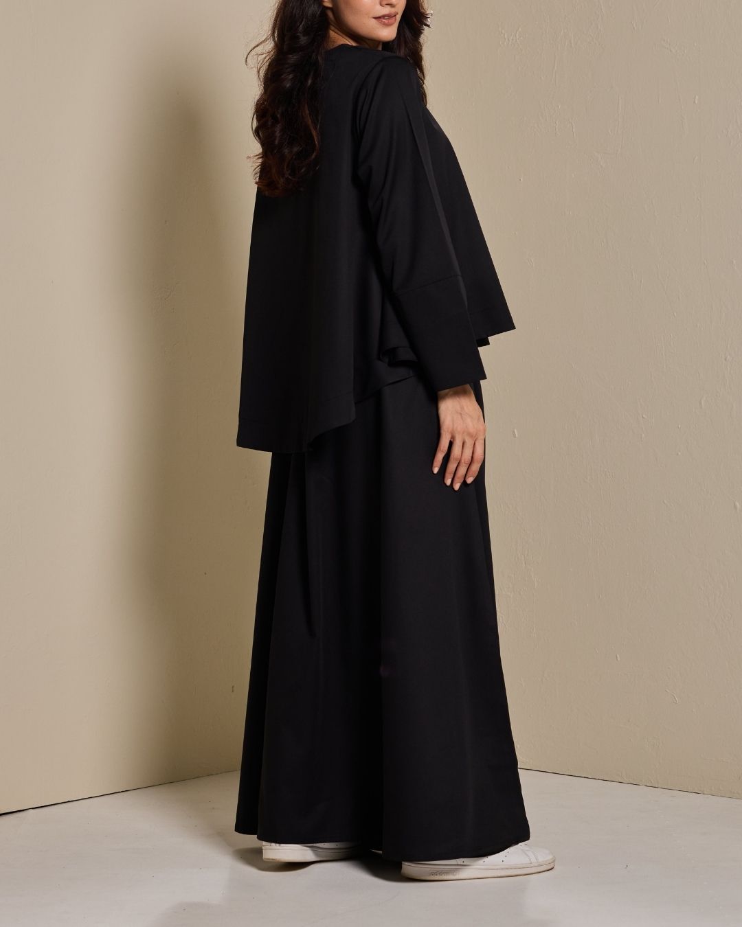PO:Maya Skirt Set in Black