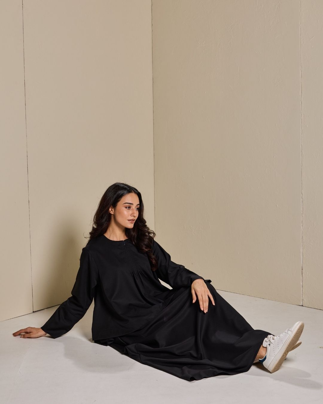 PO:Maya Skirt Set in Black
