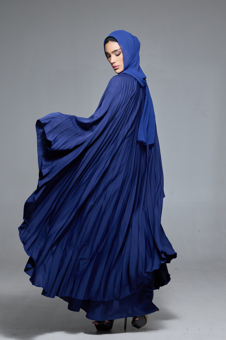Delia Abaya in Navy
