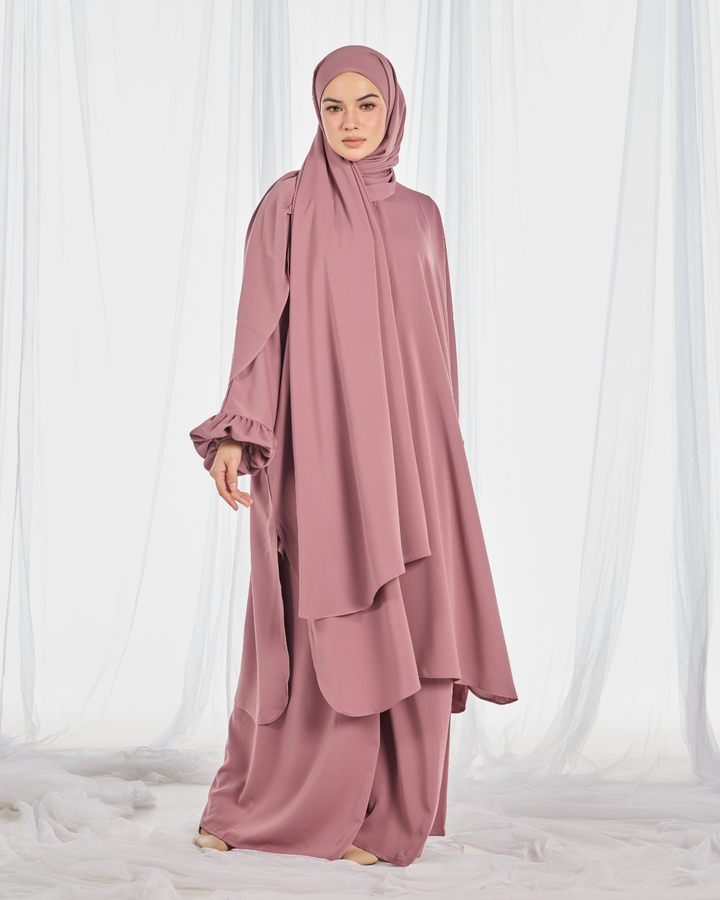 PO II : Hajar Pantsuit in Dusty Rose