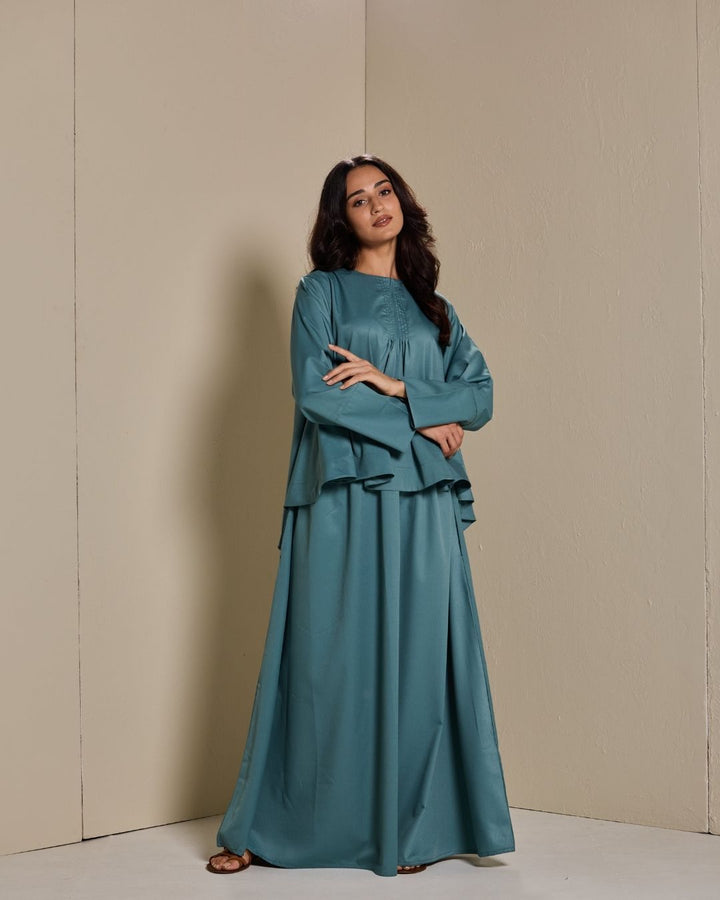 PO:Maya Skirt Set in Coastal Blue