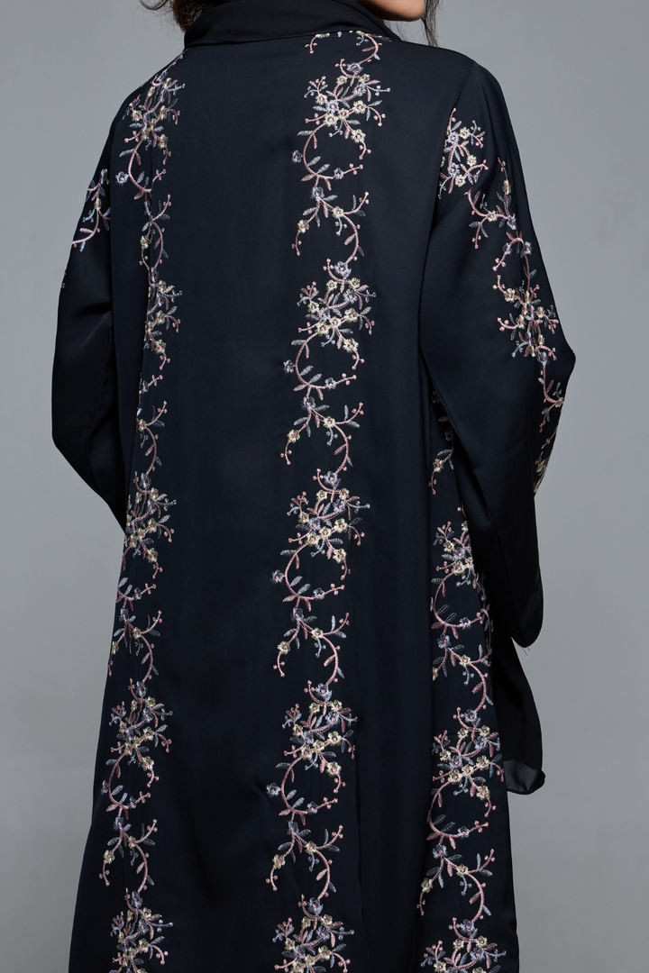 Luna Abaya in Black