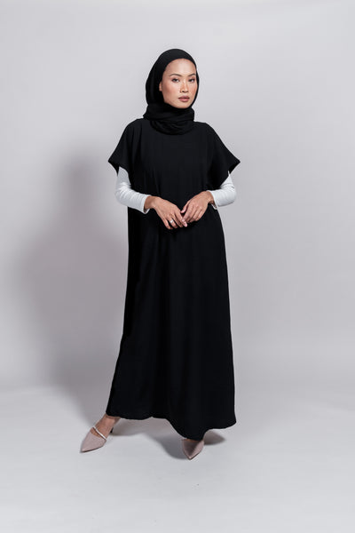Shortsleeve Silk Abaya Inner