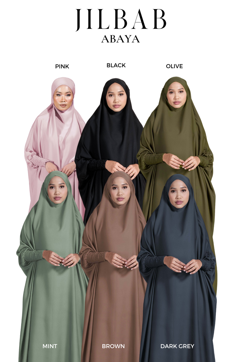Jilbab Abaya V2 in Brown
