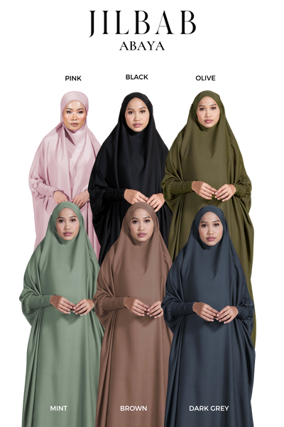 Jilbab Abaya V2 in Mint