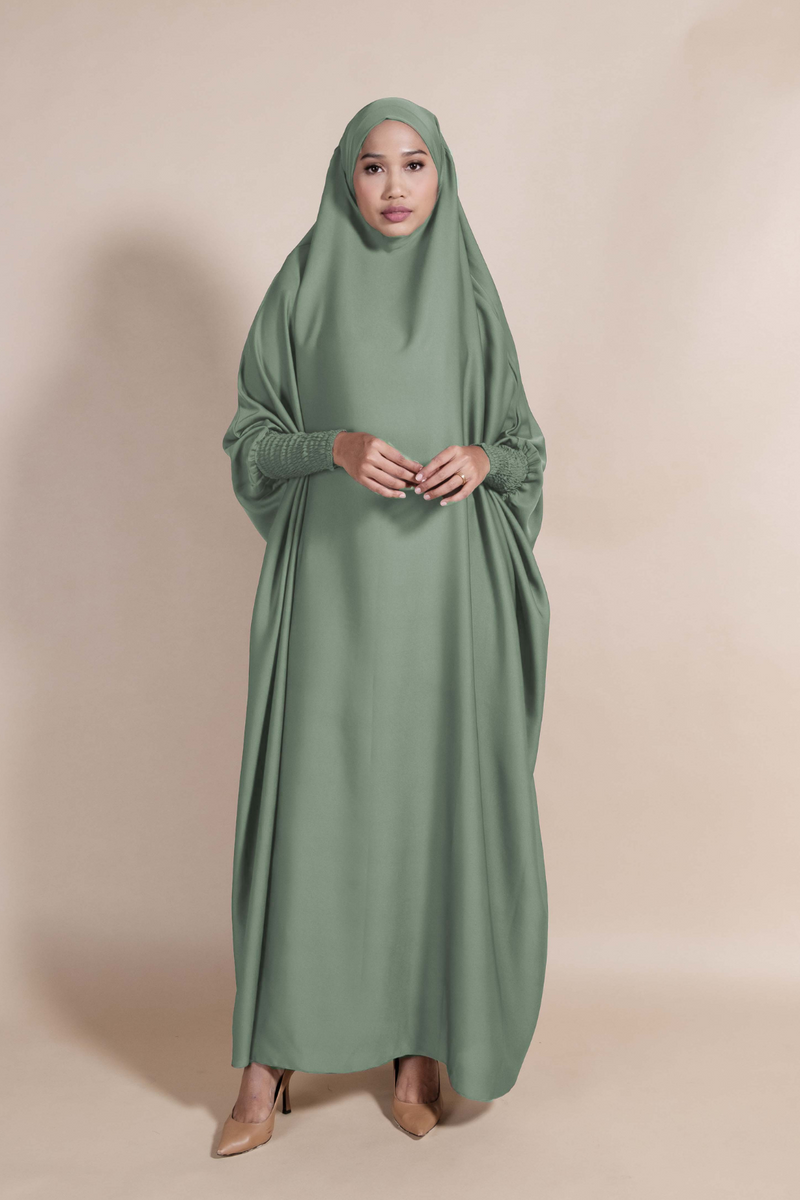 Jilbab Abaya V2 in Mint