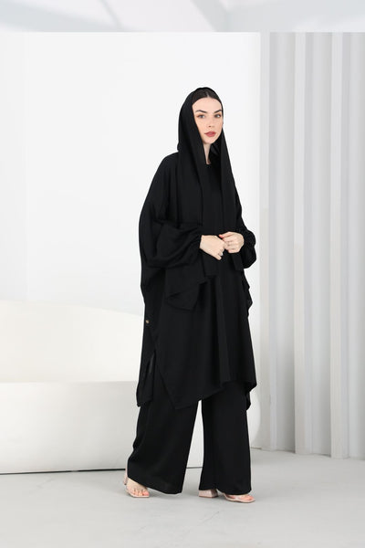 Azza Umrah Pants Set in Black