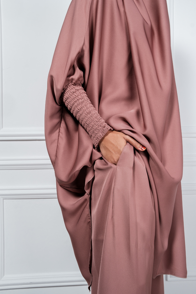 French Jilbab Pants Set Mauve | By Marlena