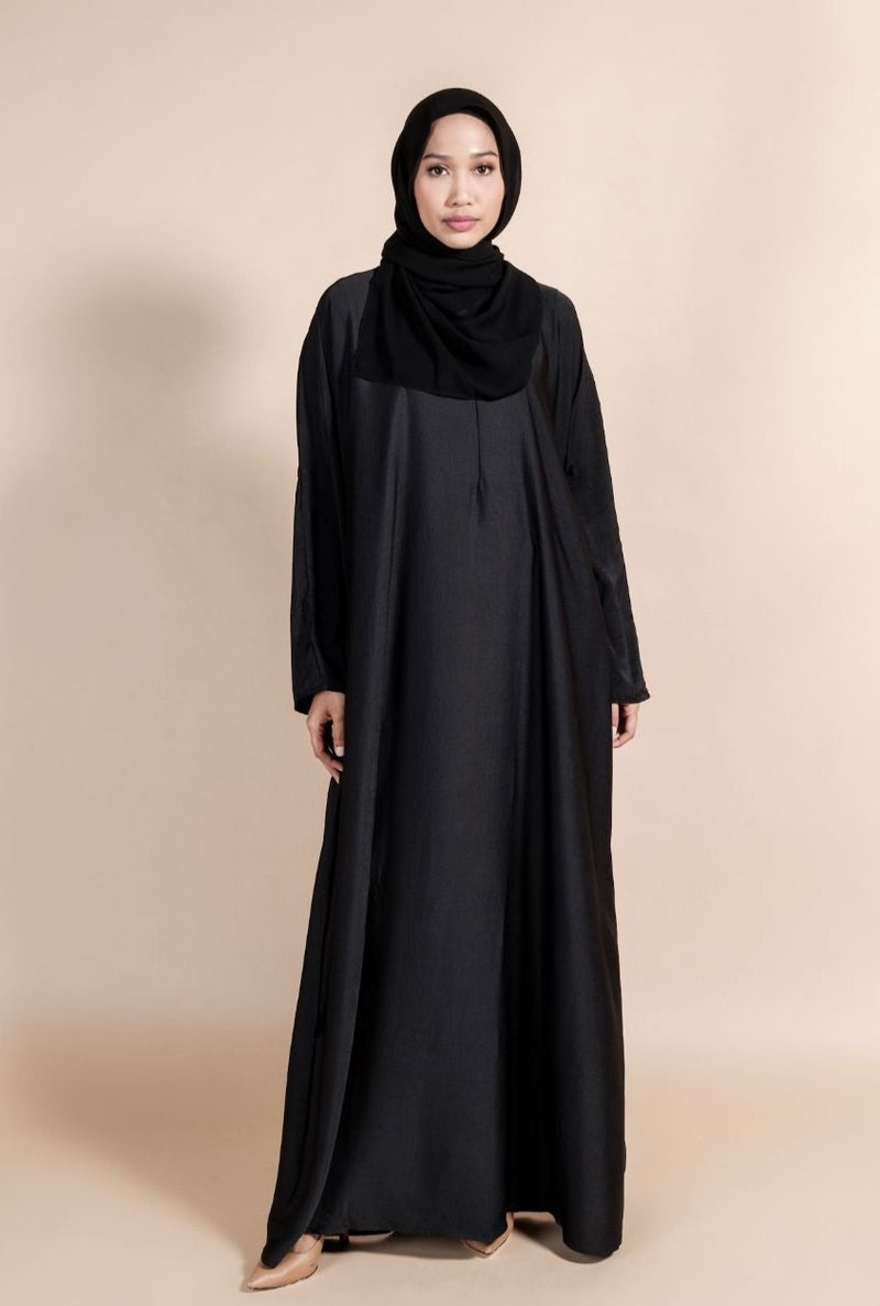 Lightweight, Ironless and Soft Longsleeve Abaya Inner. To be worn underneath an Abaya. By Marlena offers a variety of Abaya, Innerwear, Tops, Dresses and shawls. Singapore Leading Modest Fashion We ship to Singapore, Malaysia, London, Brunei.