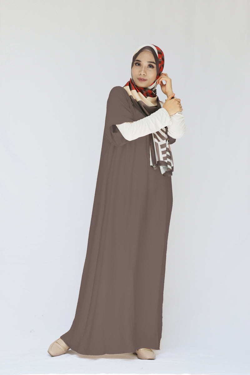 Shortsleeve Silk Abaya Inner
