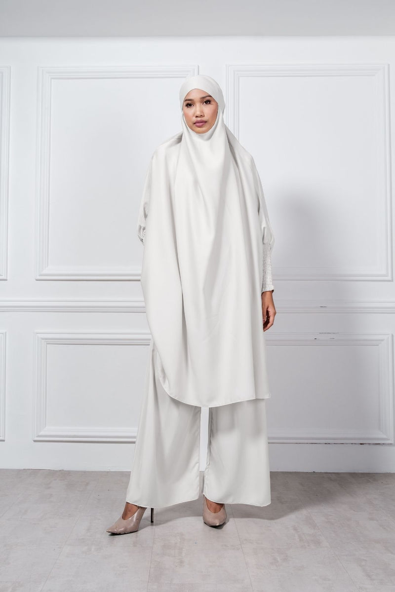 Jilbab Pants Set V2.0 in Off White
