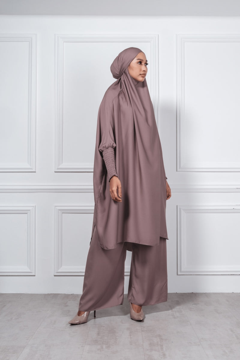Jilbab Pants Set V2.0 in Soft Cocoa